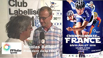 #Roller sports : Nicolas Belloir, président de la @FFRollerSports au micro de TvLocale
