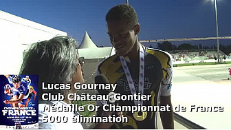 Roller - Lucas Gournay - CPR Château Gontier - Médaille Or Championnat de France