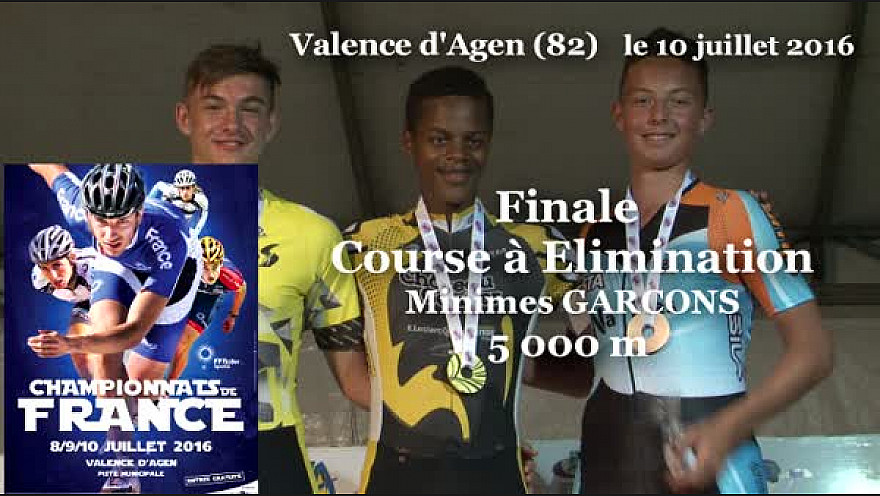Lucas GOURNAY Champion de France RollerPiste 2016 au MG 5000m Elimination @FFRollerSports #TvLocale_fr #TarnEtGaronne @Occitanie